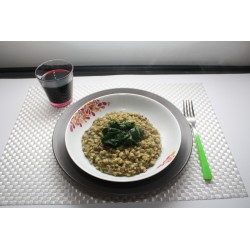 Orzo con lenticchie e spinaci gr 250